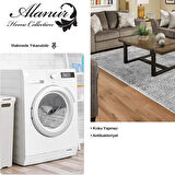 Dekoreko Kaymaz Taban Djt Salon Halısı Star Pamuk Saçaklı Modern Mu134