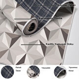 Dekoreko Kaymaz Taban Djt Mutfak Halısı Star Pamuk Modern 1944