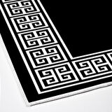 Dekoreko Kaymaz Taban Djt Mutfak Halısı Yıldız Deri Modern 608M