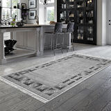 Dekoreko Kaymaz Taban Djt Mutfak Halısı Trend Saçaklı Modern 691M