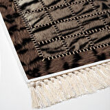 Dekoreko Kaymaz Taban Djt Mutfak Halısı Star Pamuk Saçaklı Modern 1906