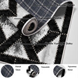 Dekoreko Kaymaz Taban Djt Mutfak Halısı Star Pamuk Modern 722