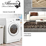 Dekoreko Kaymaz Taban Djt Salon Halısı Star Pamuk Saçaklı Modern 1906