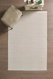 Bej Yumuşak Dokulu Jüt Taban Halı Kilim Salon Mutfak Koridor Yolluk Dokuma 9mm Antialerjik 100x100 cm
