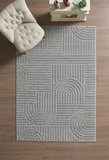 İskandinav Dokuma Bukleli Gri Jüt Taban Halı Salon Mutfak Koridor Yolluk Modern Halı 100x250 cm