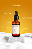 Vitamin-C Serum Aydınlatıcı Renk Tonu Eşitleyici C Vitamini Serum (%10AscorbicAcid-%0,5FerulicAcid)