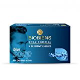 Biobiens Erkek Sabun 80 Gr-Blue(Yağlı Saçlar ve Ciltler İçin)