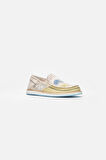 1331 VANEDA LINEN ESPADRIL KETEN KADIN AYAKKABI BEJ/SARI 