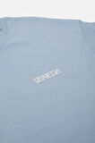OVERSIZED FIT VANEDA LOGO BASIC TSHIRT MAVI 