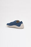 1383 V-BAREFOOT COMFORT KETEN ERKEK AYAKKABI INDIGO MAVI 
