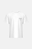 OVERSIZED FIT NEXT UNISEX TSHIRT BEYAZ