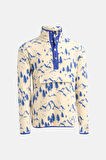 Regular Fit Next Unisex Polar Desenli Mavi