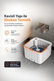 Mop Temizlik Seti Temiz&Kirli su ayrımı Mikrofiber Kare Başlık