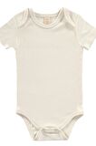 Unisex 4 Parça Kısa Kollu Bebek Bodysuit Seti - Softly Clouds