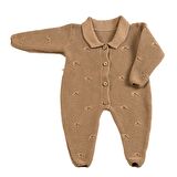 Triko Yenidoğan Kahverengi Mini Set 5 Parça | Premium Bebek Seti