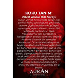 Velvet Amour Parfümlü Oda ve Çamaşır Spreyi Ortam ve Kumaş Kokusu Velvet Amour Room Spray 250ML