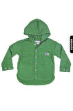 Kapüşonlu Çift Cepli Çıtçıtlı Erkek Çocuk Ceket 5-14 Yaş 24200