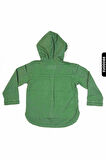 Kapüşonlu Çift Cepli Çıtçıtlı Erkek Çocuk Ceket 5-14 Yaş 24200