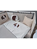 Yuar Baby Animal Beşik Uyku seti Krem 70x130 cm
