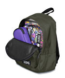 JACBAG CLASSIC JUNIOR -TEK BÖLMELİ SIRT ÇANTASI