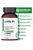 Magnesium Citrate B6 D3 K2 Vitamin Magnezyum Malat Bisglisinat Taurat Sitrat Çinko Complex Tablet