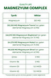Magnesium Citrate B6 D3 K2 Vitamin Magnezyum Malat Bisglisinat Taurat Sitrat Çinko Complex Tablet