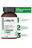 Magnesium Citrate B6 D3 K2 Vitamin Magnezyum Malat Bisglisinat Taurat Sitrat Çinko Complex Tablet