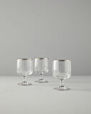 English Home Andrea Cam 3'lü Cup Silver