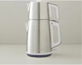 English Home CMK 6010 Inox Çay Makinesi Ve Kettle Beyaz-Krom