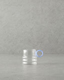 English Home Ring Borosilikat Cam Kupa Mavi