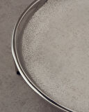 Mirrory Dekoratif Tabak Silver