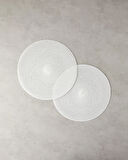 English Home Leron Polyester 2'li Amerikan Servis Beyaz