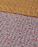 English Home Chamomile Cluster Tek Kişilik Çok Amaçlı Örtü Pembe