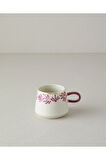 Carnival Leaf Stoneware Kupa Pembe