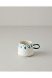 Carnival Drip Stoneware Kupa Yeşil