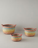 English Home Exotic Lines Hasır Sepet Multicolor