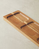 Orient Akasya 4 Parça Sunumluk Koyu Kahverengi