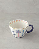English Home Love Fantasy New Bone China Kupa Pembe - Mavi