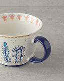 English Home Love Fantasy New Bone China Kupa Pembe - Mavi