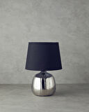English Home Belva Seramik Abajur Silver