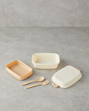 English Home Yummy Food Plastik Lunch Box Krem