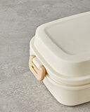 English Home Yummy Food Plastik Lunch Box Krem