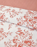English Home Rosey Violen King Size Nevresim Takımı Turuncu