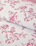 English Home Rosey Violen King Size Nevresim Takımı Pembe