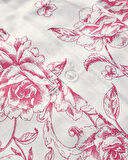 English Home Rosey Violen King Size Nevresim Takımı Pembe