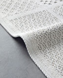 English Home Launis Pamuklu Bukle Kilim Krem
