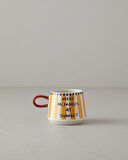 English Home Jolly Shell Stoneware Kupa Sarı - Mavi