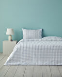 English Home Coastal Treasures Pamuklu Ranforce Tek Kişilik Nevresim Seti 160x220 cm Mavi