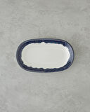 English Home Larry Porselen Kayık Tabak 24 cm Lacivert