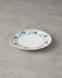 English Home Carnival Leaves Bone Porselen Pasta Tabağı 20 cm Renkli